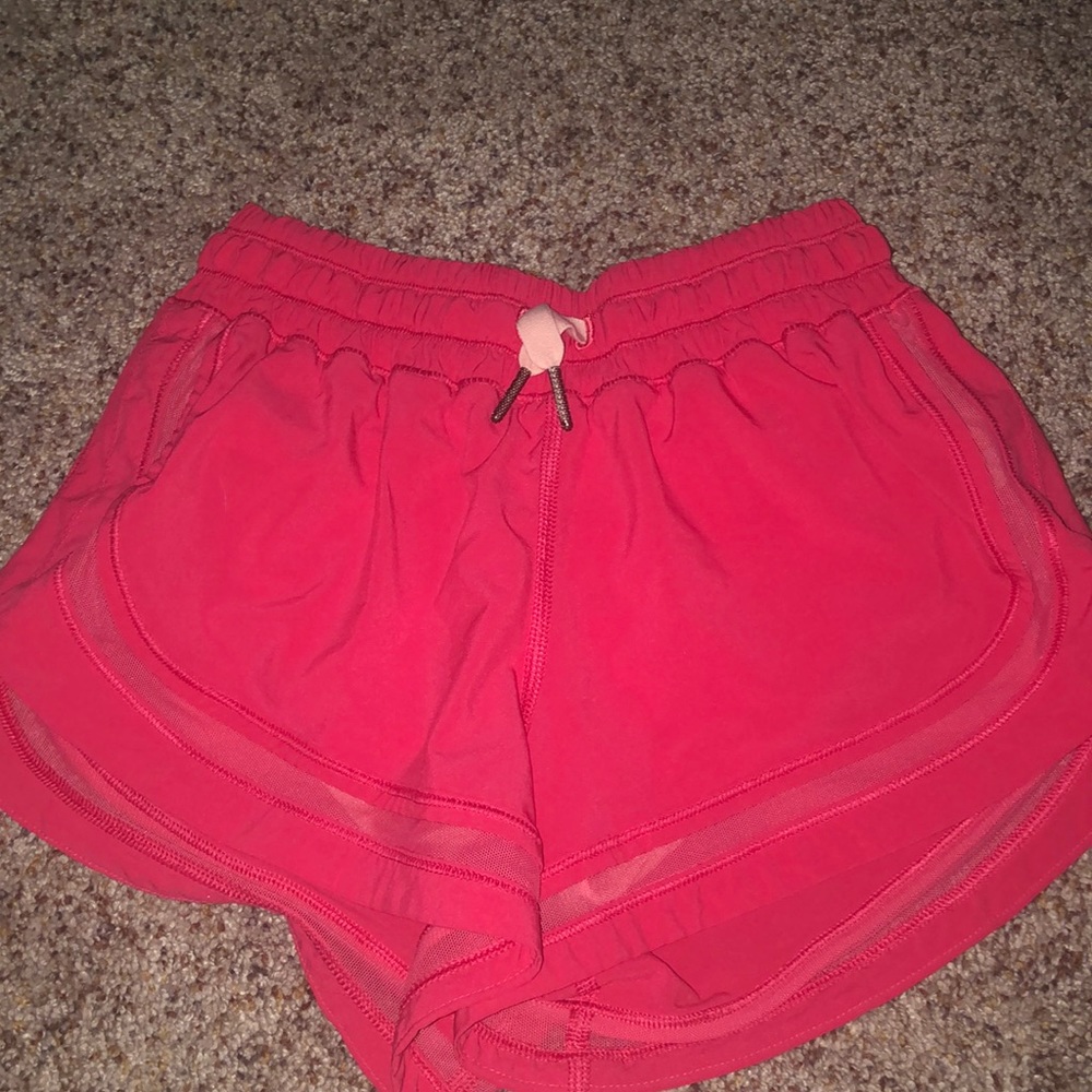 LULULEMON HOT PINK SHORTS